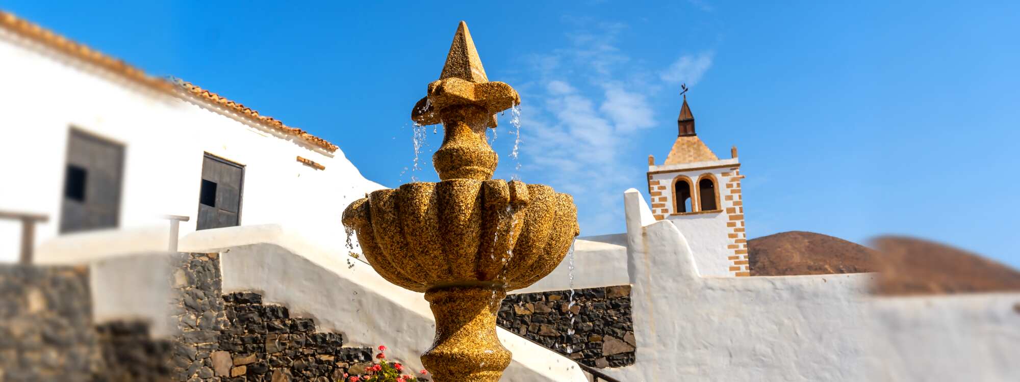 Betancuria gilt als eines der schönsten Dörfer auf Fuerteventura auf den Kananrischen Inseln.